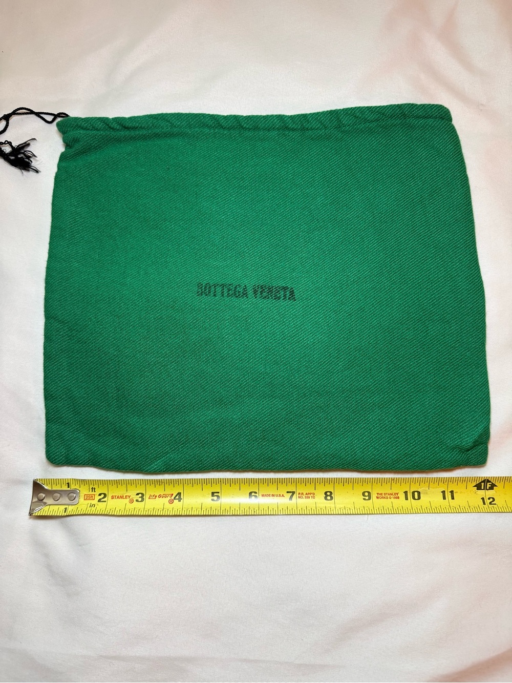 Bottega Veneta Green Drawstring Dust Bag - Picture 2 of 6